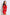 Red Taffeta Mini Dress with Black Bow Detail