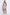Lilac Mesh Ruched Mini Dress
